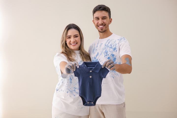 Ensaio de revelação da Izabela